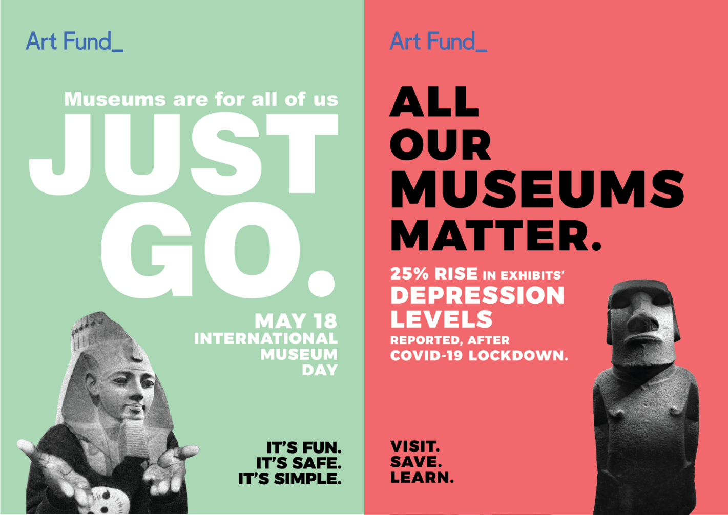 Art Fund Museum Day Posters
